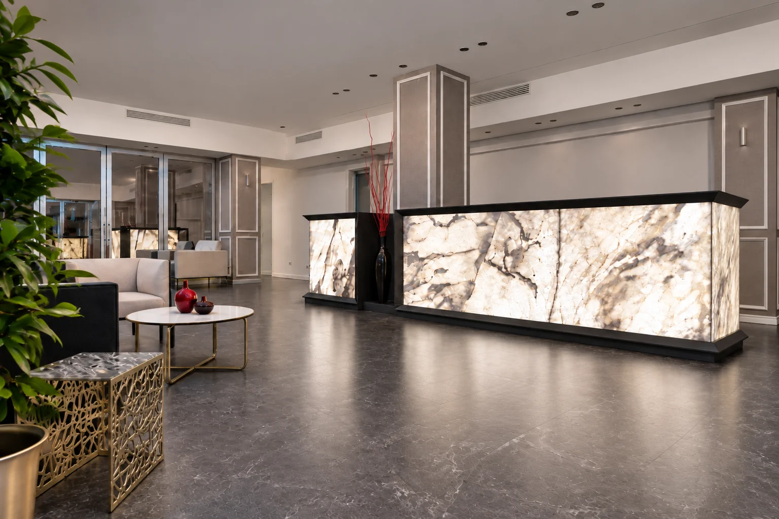 Yapı Kredi Plaza reception